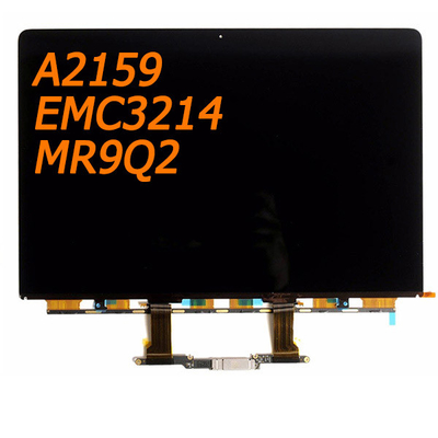 Tam LCD Macbook Pro A2159 Ekran Değiştirme EMC3214 MR9Q2 Siyah Renk